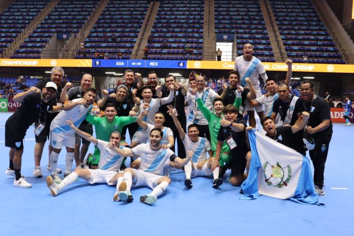 Con la victoria sobre México, Guatemala clasificó al mundial de Uzbekistán y a las semifinales del torneo premundial de Concacaf. Foto: Fedefut Guate