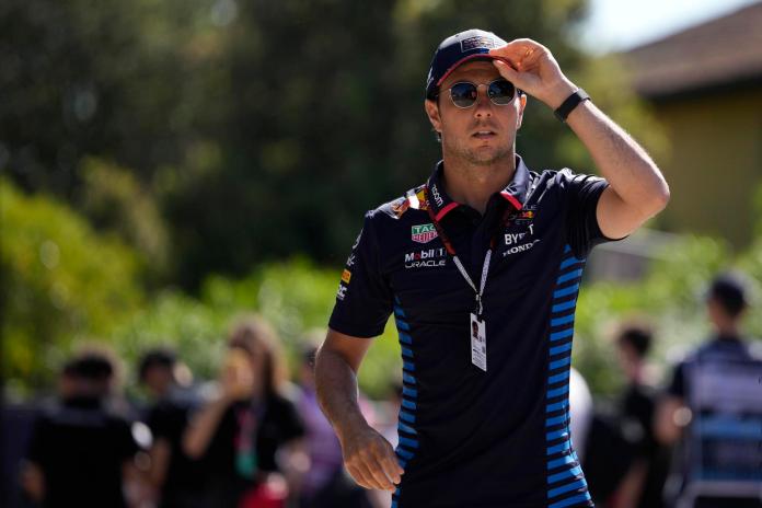 El mexicano ’Checo’ Pérez (Red Bull), décimo primero. EFE/EPA/DANILO DI GIOVANNI