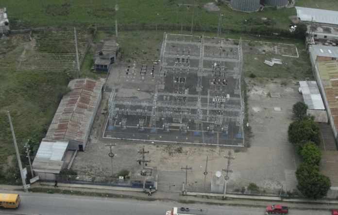 Subestación de energía eléctrica de Chimaltenango, del Instituto Nacional de Electrificación (INDE). Foto: INDE/La Hora