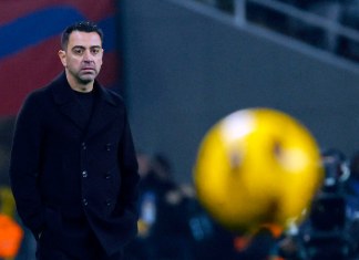 El entrenador del Barcelona, Xavi Hernández. (Foto AP/Joan Monfort, Archivo)