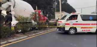 En el kilómetro 23 de la ruta que va de Fraijanes a Cuilapa, Santa Rosa, ocurrió un accidente de tránsito que dejó a una persona fallecida. Foto: Captura de pantalla