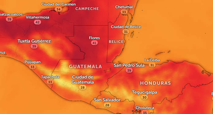 Así estarán las condiciones del clima para este 10 de mayo. (Foto: Zoom Earth)