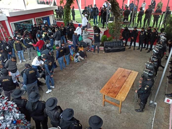 Foto con fines ilustrativos. Autoridades realizan requisa en cárcel Pavoncito. Foto: Mingob
