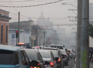 Las autoridades esperan que con las lluvias mejore la calidad de aire. Foto: José Orozco.