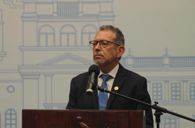 "Félix Alvarado, Ministro de comunicaciones, anuncia avances en el caso trata de personas en el CIV"