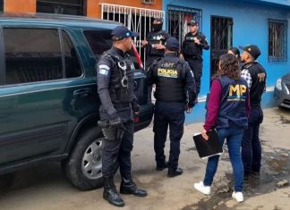 El operativo se desarrolla en conjunto entre autoridades de Guatemala y El Salvador. Foto: MP