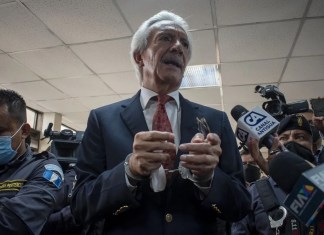 Jose Rubén Zamora, periodista y fundador del extinto diario elPeriódico. Foto: AFP