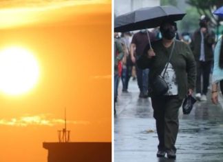 Para este domingo se prevé un ambiente cálido, pero también lluvia fuerte. Foto La Hora/Archivo