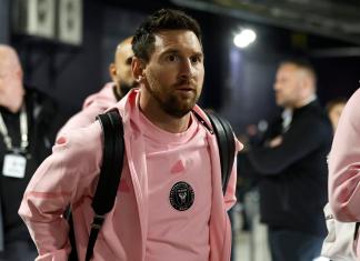 Lionel Messi, del Inter Miami, está en duda para el partido de este miércoles ante el Orlando City. Foto: EFE/EPA/CJ GUNTHER