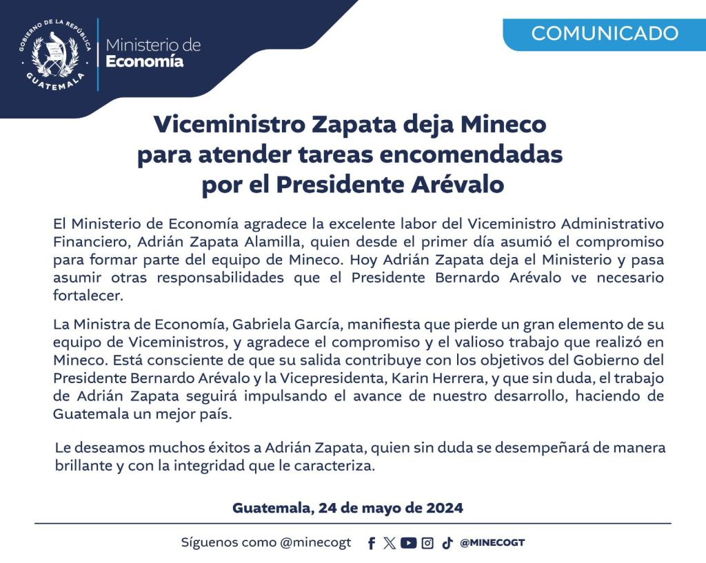 Foto: Ministerio de Economía (Mineco).