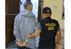 "La Policía Nacional Civil (PNC) capturo al nicaragüense Santos René de 65 años, acusado de 9 delitos por violación" (Foto PNC/ La Hora).
