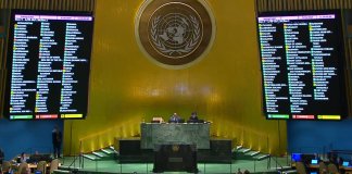 La Asamblea General de la ONU votó por dar más privilegios a Palestina, aunque no se modificó su estatus como observador. Foto: ONU/La Hora