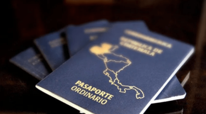 Pasaporte de Guatemala.