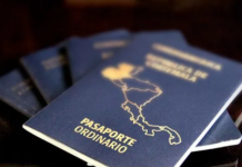 Pasaporte de Guatemala.