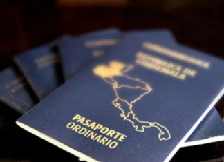 Pasaporte de Guatemala.