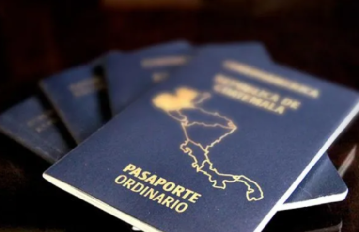 Pasaporte de Guatemala.