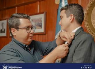 Diego de León Barrios asume como nuevo gobernador departamental de Guatemala Foto La Hora / Gobernación del Departamento de Guatemala