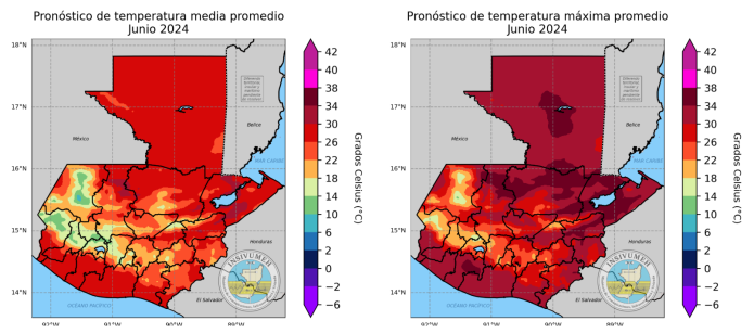 Las altas temperaturas continuarán en junio. (Foto: Insivumeh)