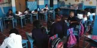 La mala calidad del aire en Guatemala y Petén causó la suspensión indefinida de las actividades al aire libre en todos los centros educativos. Pero se mantienen las clases presenciales. Foto: Archivo La Hora