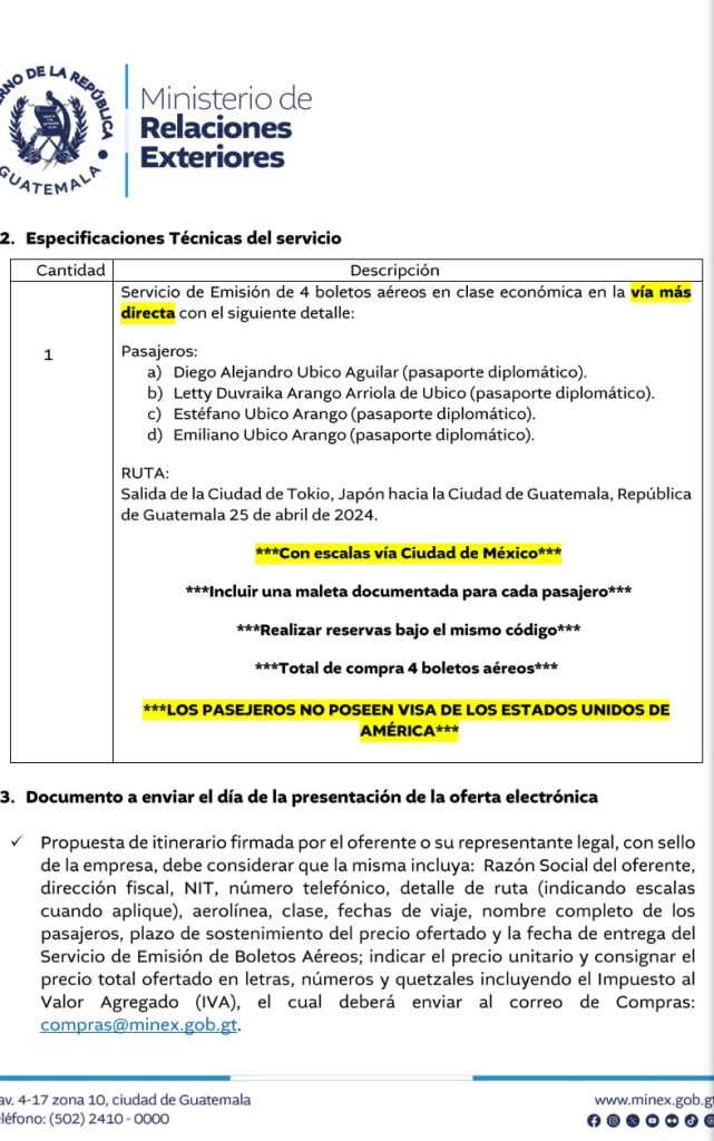 Cancillería tuvo que comprar los pasajes aéreos en una ruta ajena a EE. UU. (Foto: captura de pantalla)