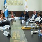 El gerente de Grupo Muratori, Fóscolo Liano (saco azul a la derecha) fue citado al Congreso de la República por varios proyectos en distintos departamentos. Foto: Fabricio Alonzo