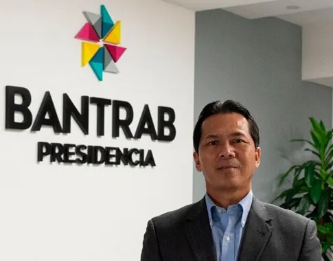 Jorge Adolfo Mondal Chew, presidente del Bantrab para el período 2021-2025. Foto: Bantrab / La Hora.