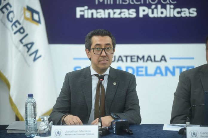 Jonathan Menkos, ministro de Finanzas Públicas. Foto: Fabricio Alonzo