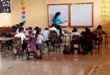 Clases presenciales. Foto: Archivo La Hora