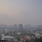 En Guatemala se reporta mala calidad del aire. (Foto: Clima Guatemala)