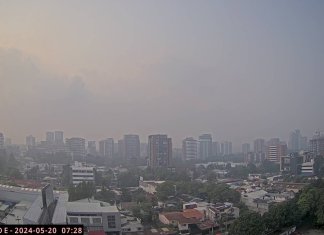 En Guatemala se reporta mala calidad del aire. (Foto: Clima Guatemala)