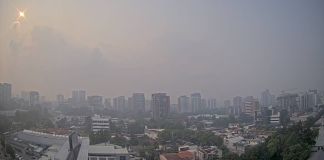 La calidad del aire es "peligrosa". (Foto: Clima Guatemala)
