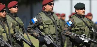 Ejército de Guatemala. Foto: DCA
