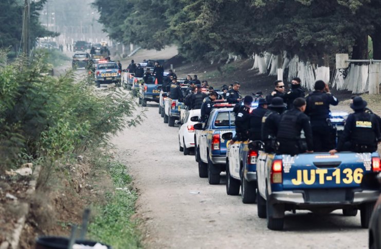 Más de 900 agentes de PNC realizan operativo tras la muerte de Farruko Pop. (Foto: Francisco Jiménez)