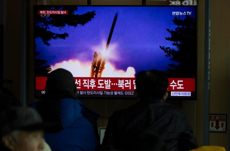 Corea del norte lanzami misil balistico