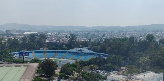 El Estado Doroteo Guamuch Flores, en la zona 5 capitalina, será la sede del encuentro de las selecciones de Guatemala y Dominica, en las eliminatorias para la Copa del Mundo 2026. Foto: Jerson Ramos