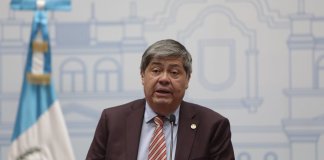 Francisco Jiménez, ministro de Gobernación. Foto: Gobierno de Guatemala