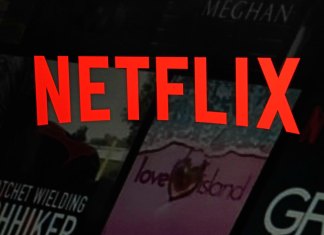 El logotipo de The Netflix en el sitio de la empresa. (Foto AP/Richard Drew, archivo)