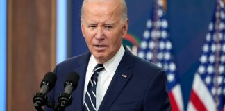 El presidente Joe Biden habla el 12 de abril de 2024 en Washington. (Foto AP/Alex Brandon, archivo)