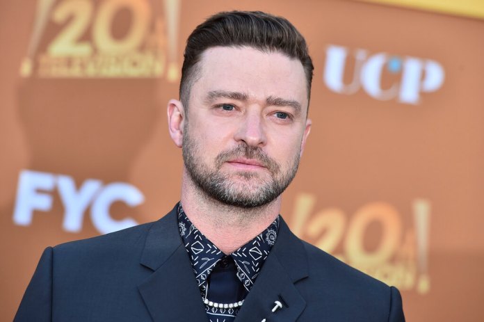 Justin Timberlake en la premiere de 