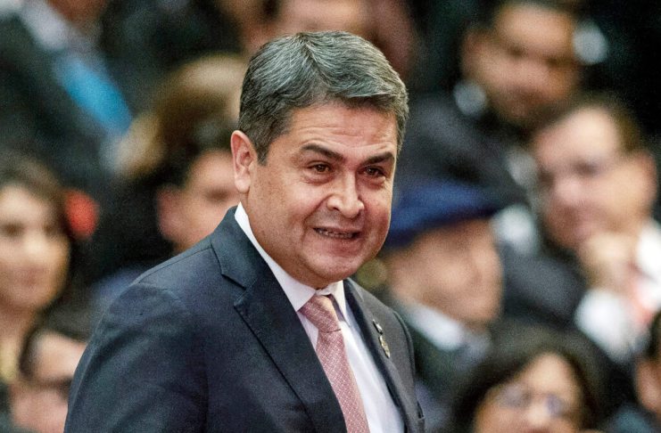 El presidente de Honduras, Juan Orlando Hernández. (Foto AP/Moises Castillo, Archivo)