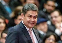 Las veces que Guatemala es mencionada en la acusación que provocó la condena de JOH, quien será indultado El presidente de Honduras, Juan Orlando Hernández. (Foto AP/Moises Castillo, Archivo)