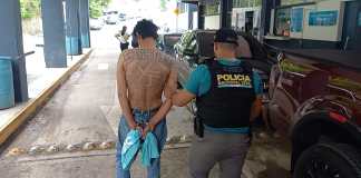 "Best", de 38 años y originario de Conchagua, La Unión, El Salvador fue entrego a las autoridades del vecino país. Foto La Hora / PNC