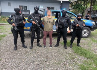 "Julio Alberto Escobar Rendón, alias “Beto”" Foto: PNC / La Hora.