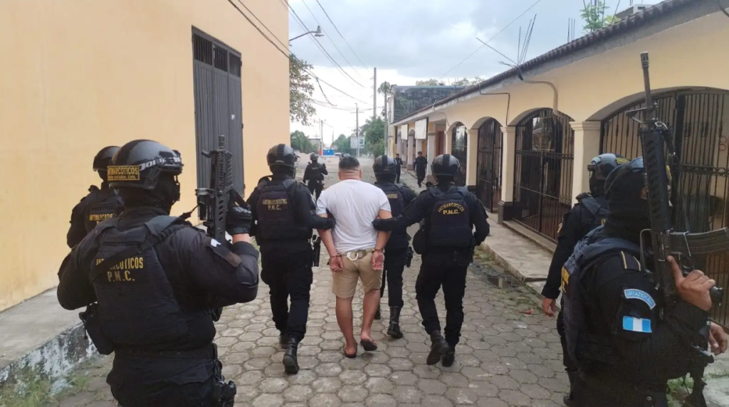 Erick Manuel Ochoa Villagrán, alias “Perica” fue capturado en diciembre 2023. (Foto: PNC)