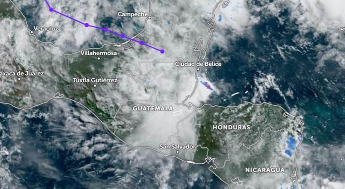 Imagen satelital de este domingo 23 de junio que muestra presencia de nubosidad en el territorio nacional. (Foto: Zoom Earth)