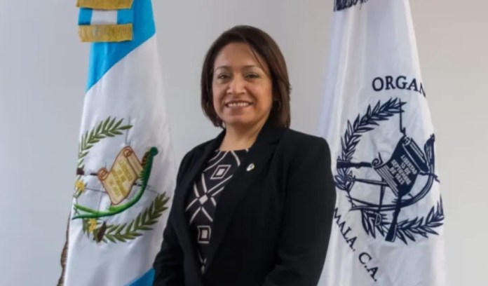 Jueza duodécimo penal B, Wendy Coloma. Foto: Asociación Guatemalteca de Jueces por la Integridad (AJI)