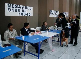 Elección de representantes del Colegio de Abogados y Notarios de Guatemala (CANG) ante las Comisiones de Postulación para magistrados de Corte Suprema de Justicia (CSJ) y Corte de Apelaciones. Foto: Archivo La Hora