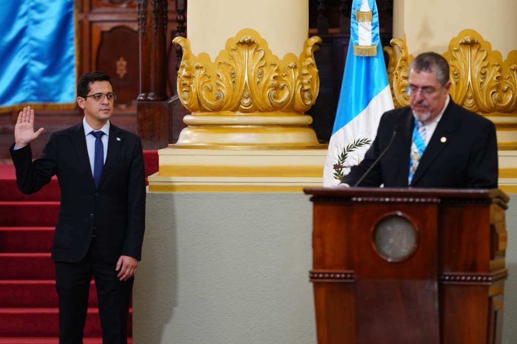 Juan Gerardo Guerrero fue designado al cargo el pasado 18 de enero. Foto: Presidencia / La Hora.