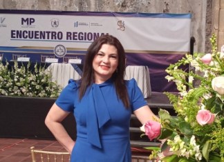 "La Jueza Patricia Gámez presentó su renuncia ante CSJ, tras ser anunciado sobre su traslado al juzgado de Mixco", Foto: X Patricia Gámez / La Hora.