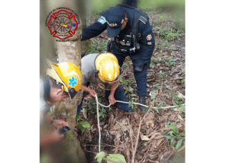 Cuerpos de socorro ubicaron el cuerpo de la menor el 5 de septiembre de 2023. Foto: Asemboc/FB